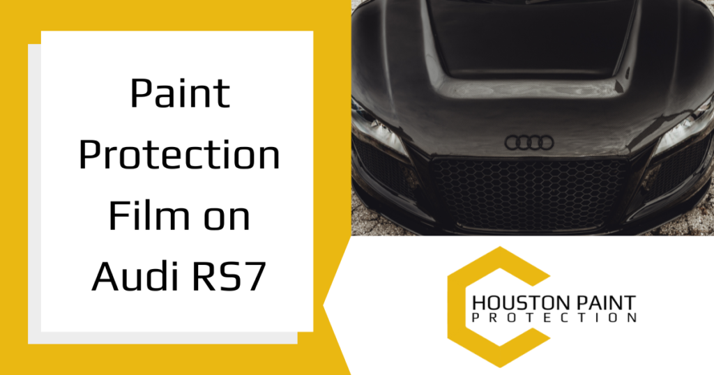 Paint Protection Film on Audi RS7